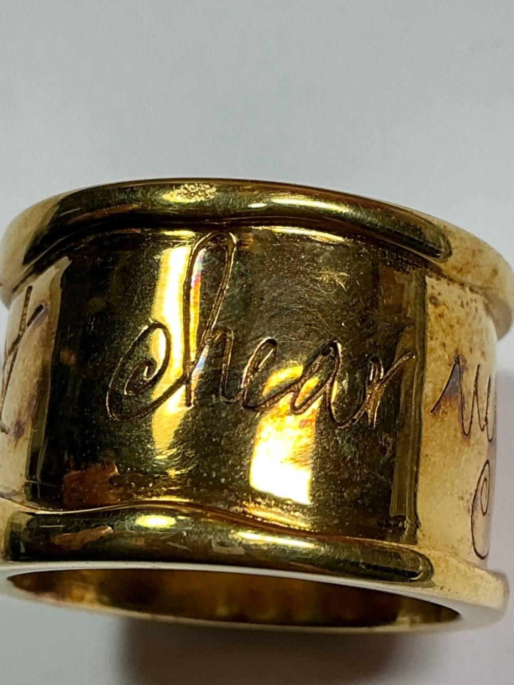 SHAWN KILLINGER Milor Sterling Silver Ring “Hear My Soul Speak” size 9 - Picture 2 of 7